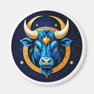 Powerful Taurus Bull For Astrology Lovers Magnet