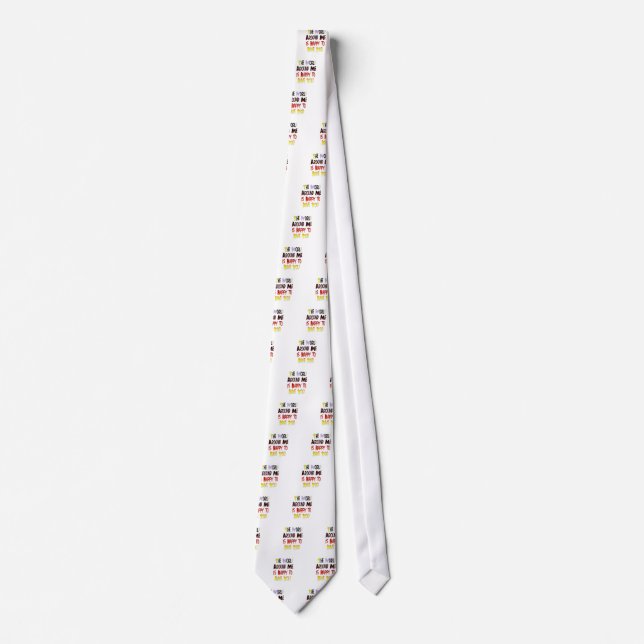 Powerful Welcome Message: A Motivational Quote Tie (Front)