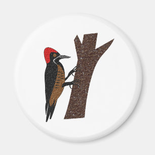Powerful Woodpecker Magnet