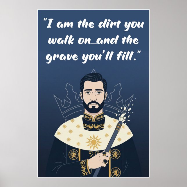 Powerless Book Quote Poster (Front)