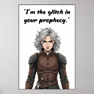 Powerless Quote Poster