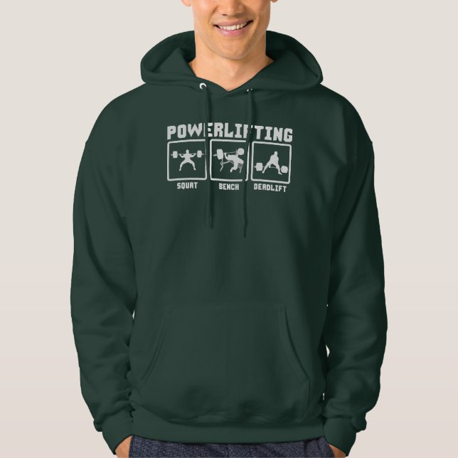 Powerlifting Hoodie (Front)