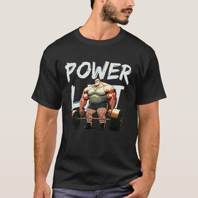Powerlifting Workout Fitness  3 T-Shirt (Front)