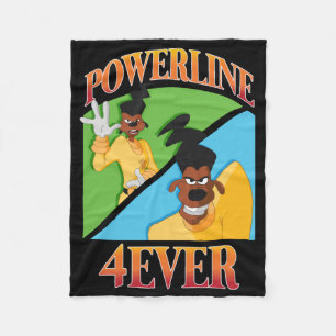 Powerline 4ever Sticker Fleece Blanket