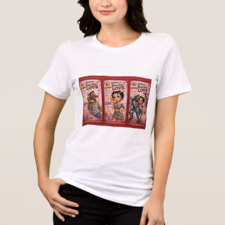 PowerOf3Brand Triple Vision Red Panel Graphic Tee