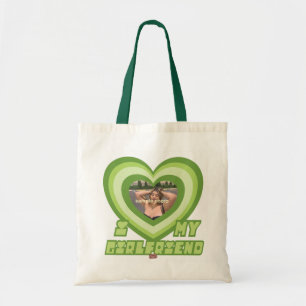 PowerPuff Dingus Green Heart - GIRLFRIEND Tote Bag