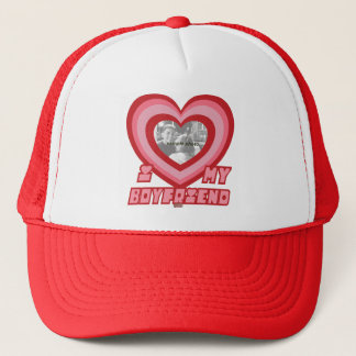 PowerPuff Dingus Heart- BOYFRIEND Trucker Hat