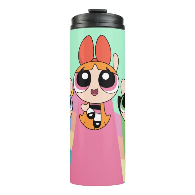 Powerpuff Girls Fly High Thermal Tumbler (Front)