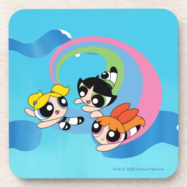 Powerpuff Girls Fly Through The Sky Coaster (Front)