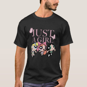 Powerpuff Girls Just a Girl Trio Cute Dress Up Car T-Shirt