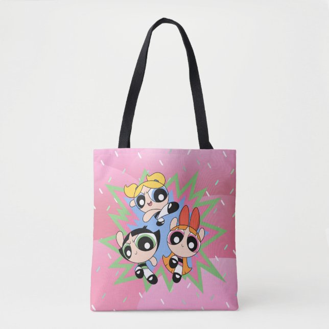 Powerpuff Girls Powfactor Tote Bag (Front)