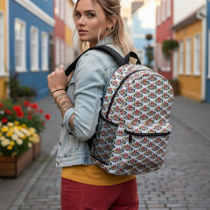 powerpuff girls Printed Backpack