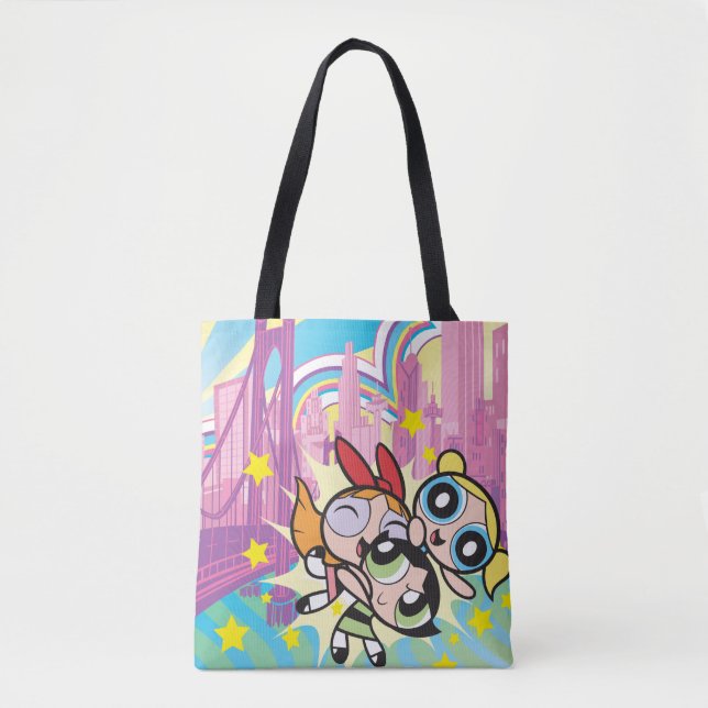 Powerpuff Girls Rule Tote Bag (Front)