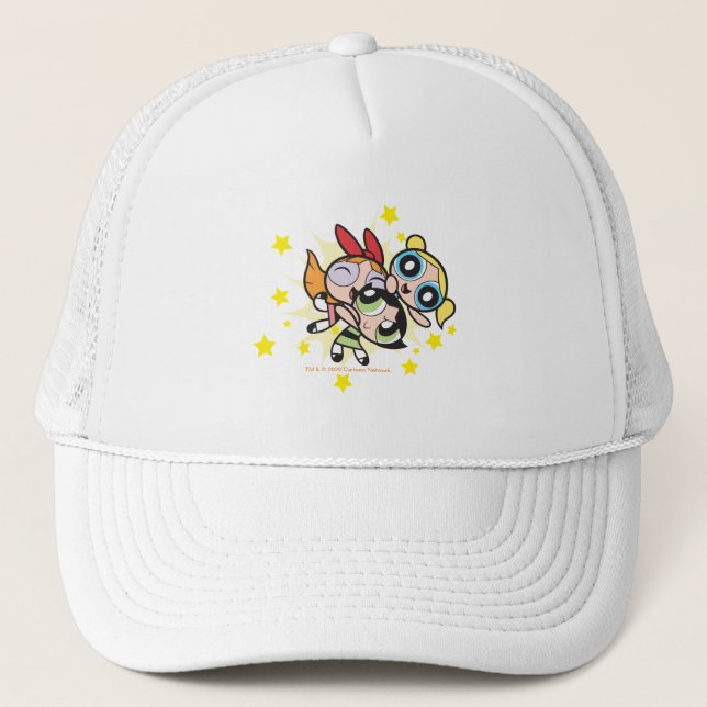 Powerpuff Girls Rule Trucker Hat (Front)