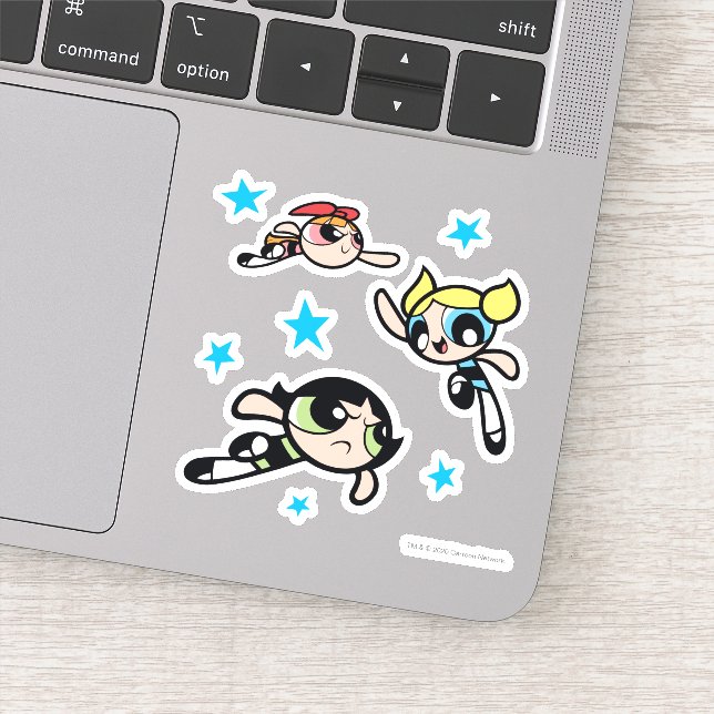 Powerpuff Girls Star Pattern (Detail)