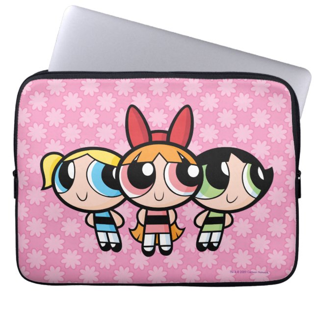 Powerpuff Girls: Sugar, Spice and Everything Nice Laptop Sleeve (Front)
