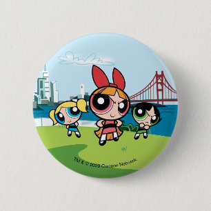 Powerpuff Girls Super Fierce 6 Cm Round Badge