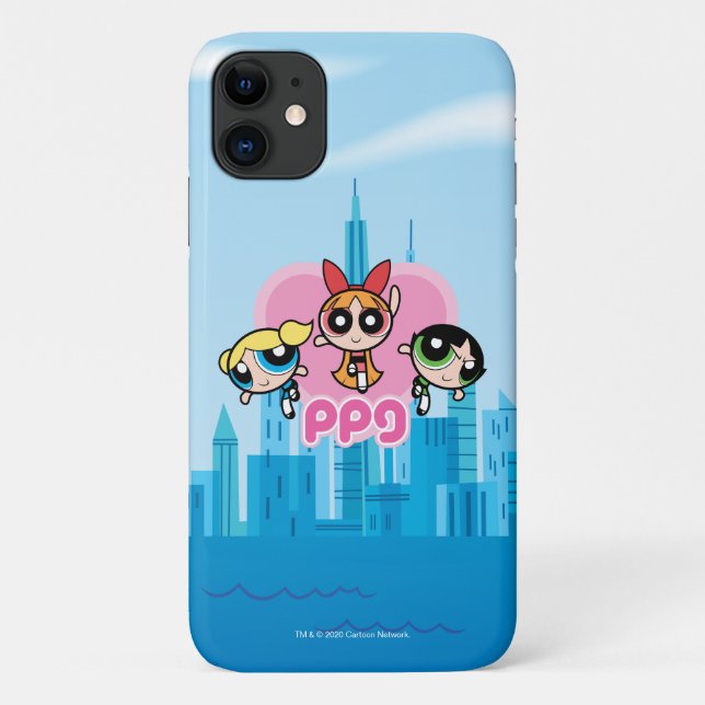 Powerpuff Girls Team Awesome Case-Mate iPhone Case (Back)