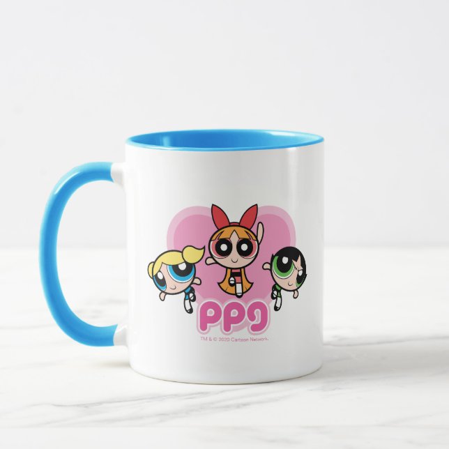 Powerpuff Girls Team Awesome Mug (Left)
