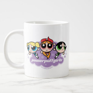 Powerpuff Girls Team Logo Large Coffee Mug