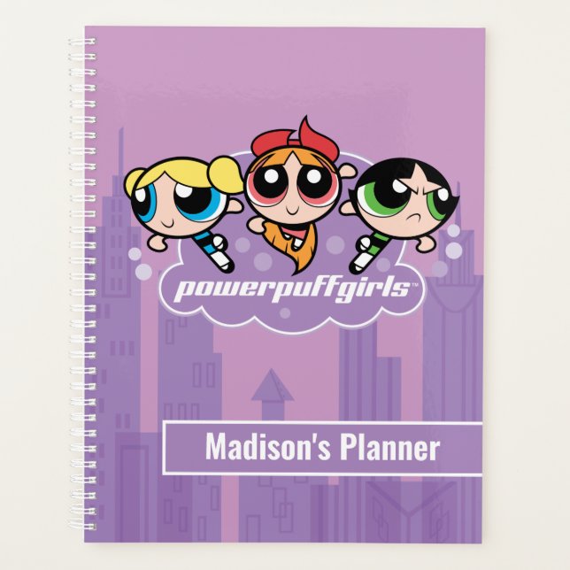 Powerpuff Girls Team Logo Planner (Front)