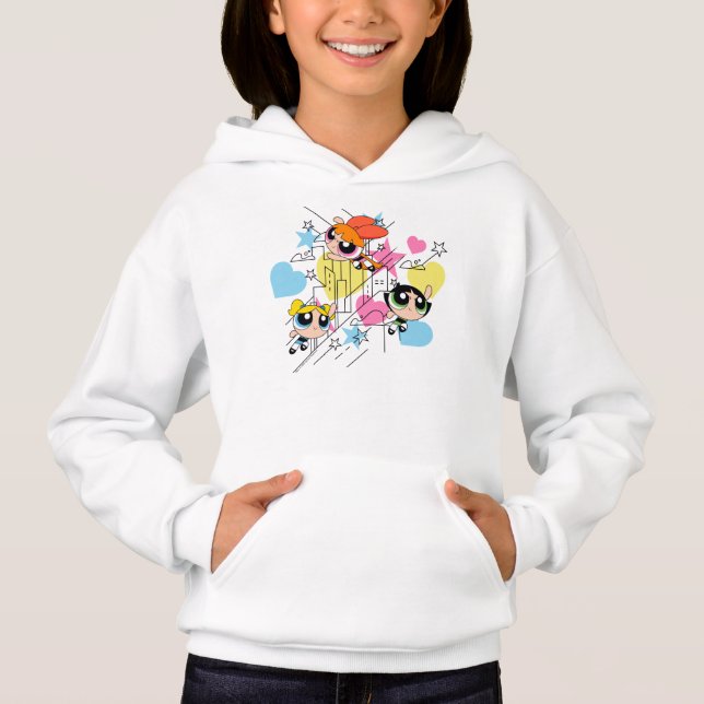 Powerpuff Girls Townsville Pattern (Front)
