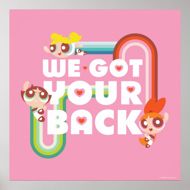 Powerpuff Girls: We Got Your Back Poster (Front)
