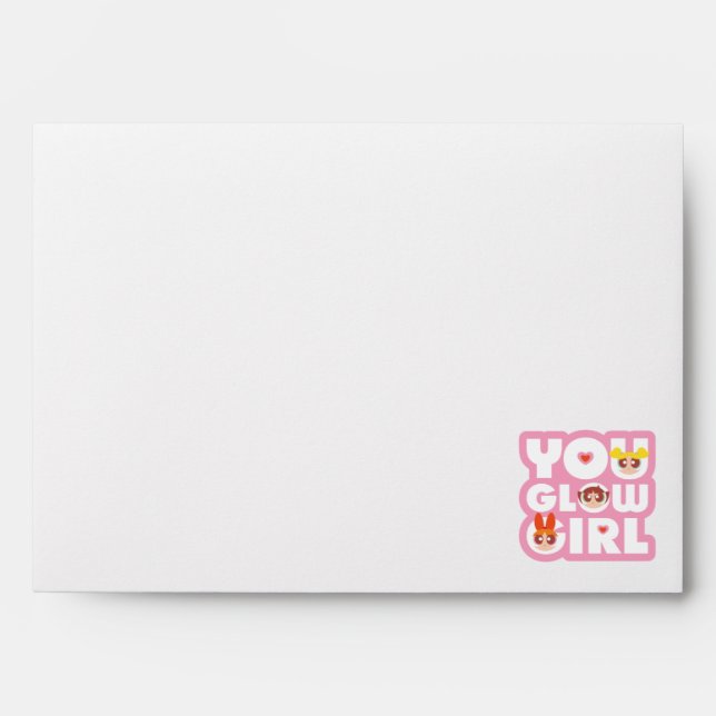 Powerpuff Girls: You Glow Girl Envelope (Front)