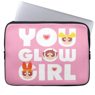 Powerpuff Girls: You Glow Girl Laptop Sleeve