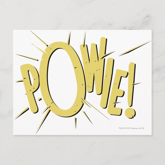 POWIE! POSTCARD (Front)