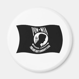 POW's & MIA's Flag Magnet