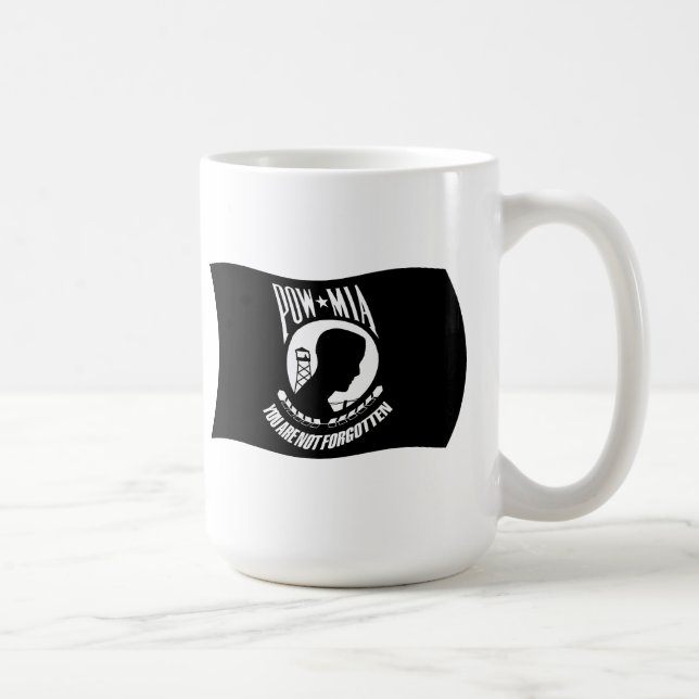 POW's & MIA's Flag Mug (Right)