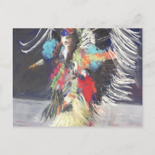 Powwow 2 postcard