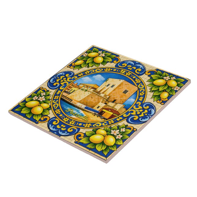  Pozzallo Sicilia Torre Cabrera   Ceramic Tile (Side)