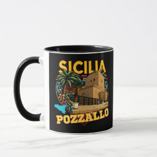 Pozzallo Sicilia Torre Cabrera Mug