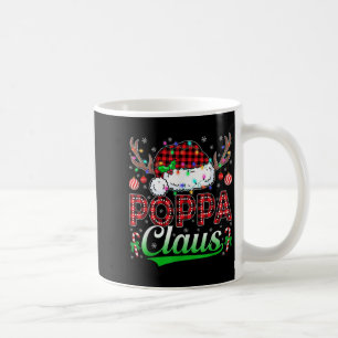 Ppa Claus Christmas Lights Matching Family Xmas Pa Coffee Mug