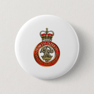 PPCLI Cap Badge on White Back Ground