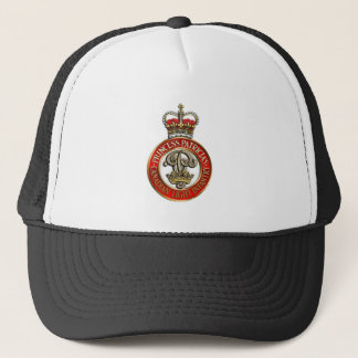 PPCLI Cap Badge on White Back Ground