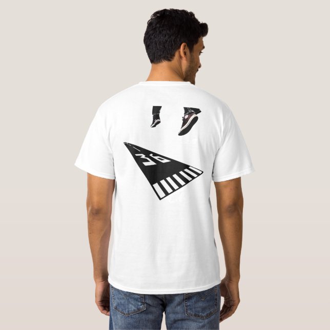 PPG Pilot Age 60+ Flying Fossil T-Shirt (Back Full)