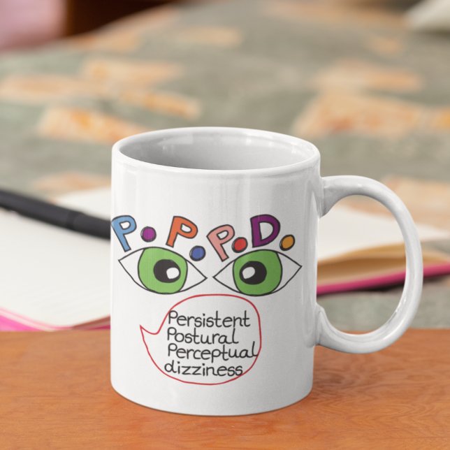PPPD awareness balance disorder dizzy mug (PPPD mug)