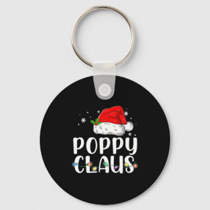 Ppy Claus Santa Christmas Matching Family Key Ring
