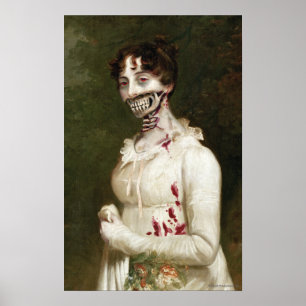 PPZ Cover Zombie Canvas Art Print