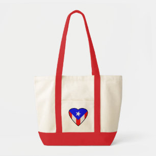 pr-heart tote bag