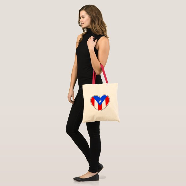 PR Heart Tote Bag (Front (Model))