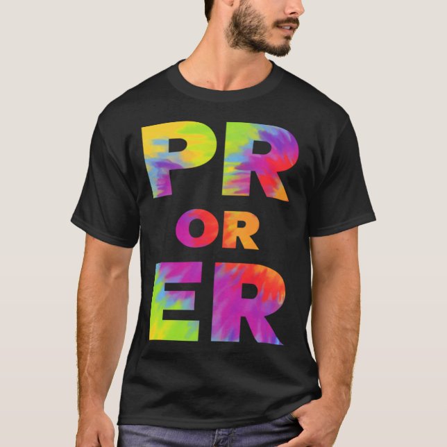 Pr Or Er Weightlifting Bodybuilding Fitness Gym  1 T-Shirt (Front)