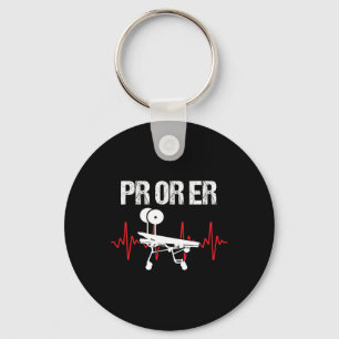 Pr Or Er Weightlifting Bodybuilding Fitness Gym 2 Key Ring