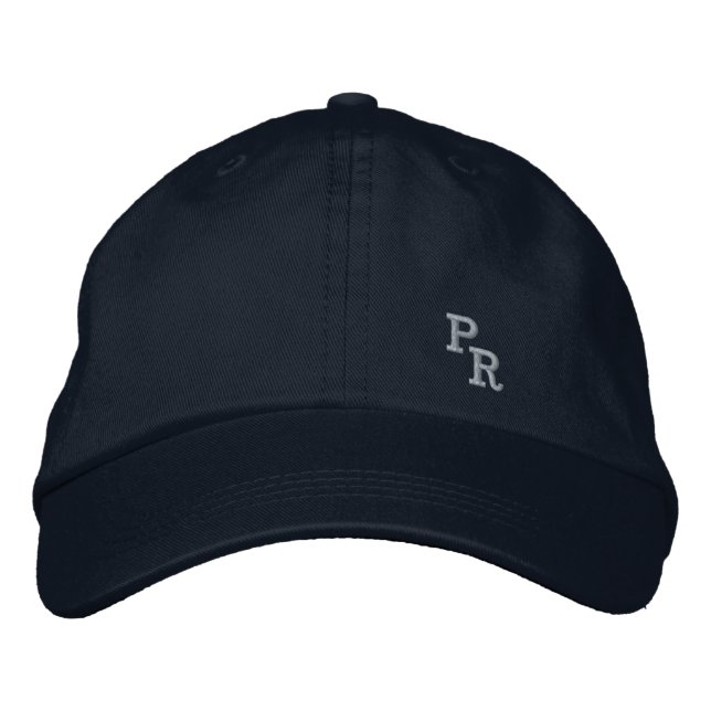 PR Puerto Rico Embroidered Hat (Front)