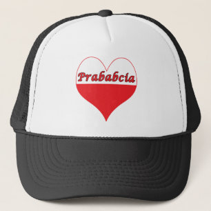 Prababcia Polish Heart Trucker Hat