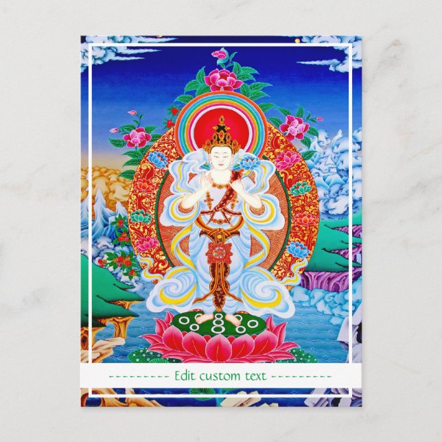 Prabhutaratna Buddha Cool oriental Padmakumara Postcard (Front)