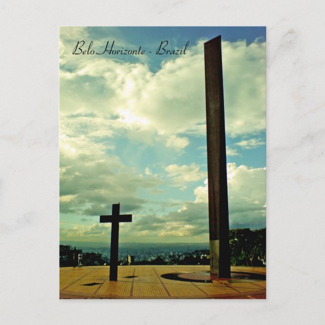 Praça do papa, Belo Horizonte, Brazil Postcard (Front)